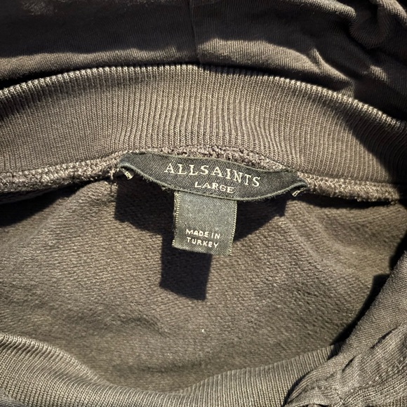 All Saints Black Hoodie for Men - Picture 4 of 6